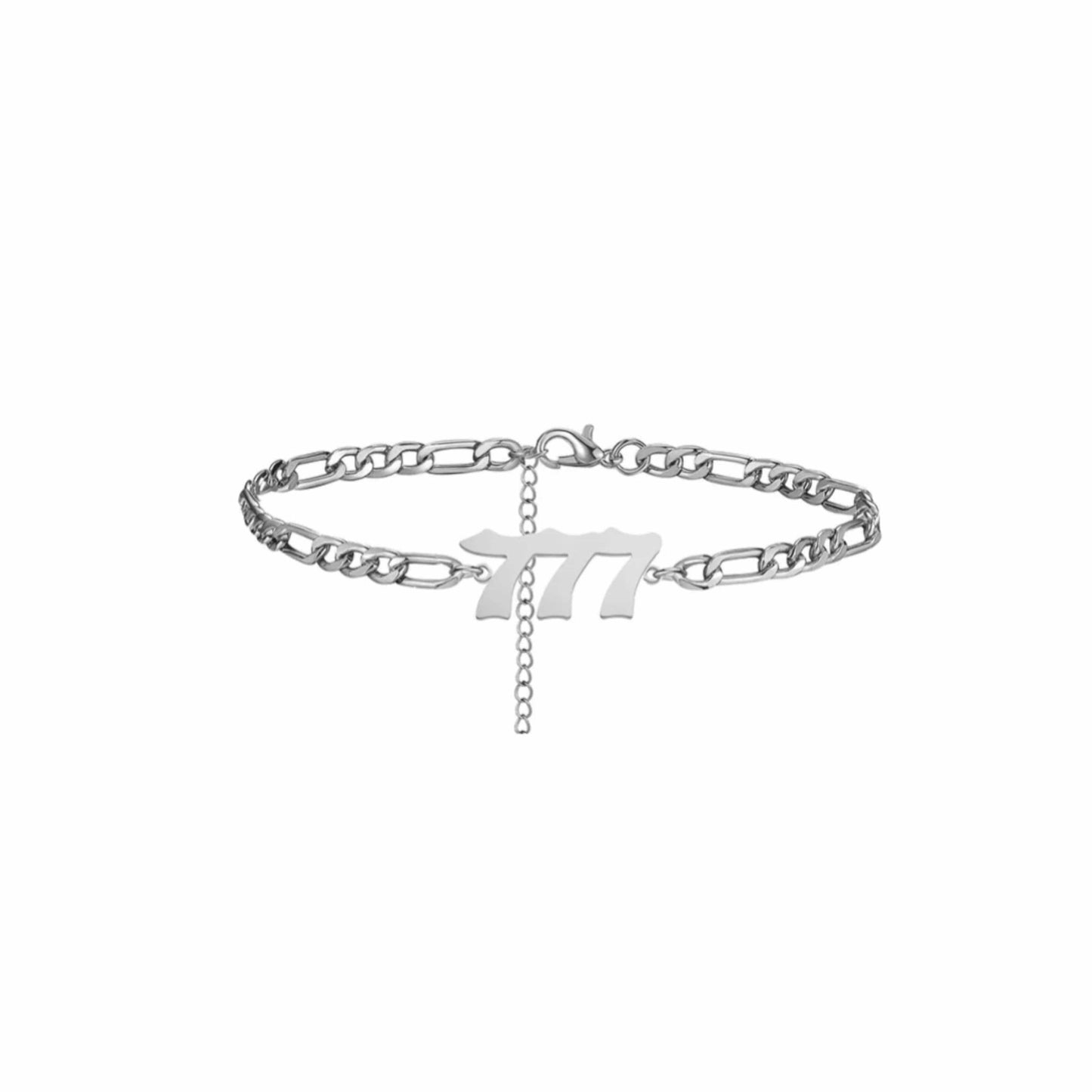 777 Angel Number Anklet - JackzzJewelz