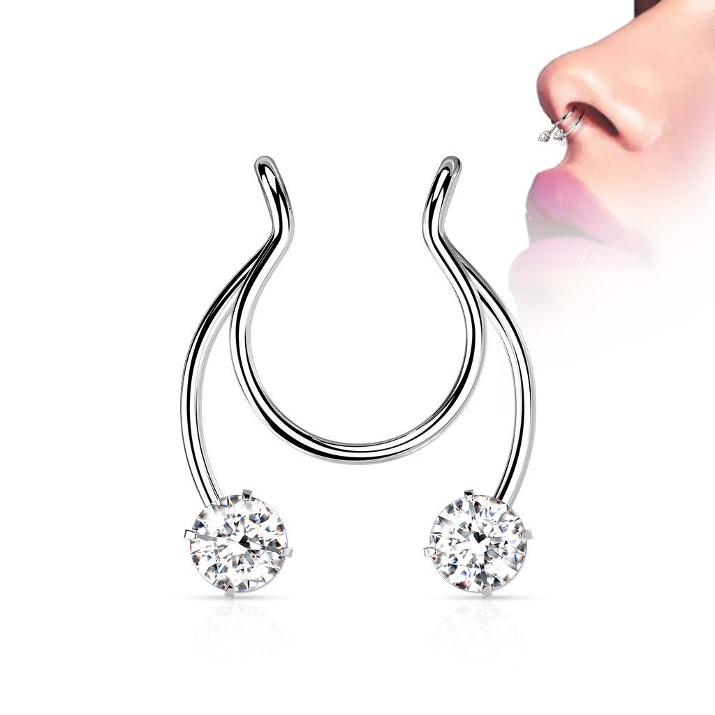Dainty Faux Septum - JackzzJewelz
