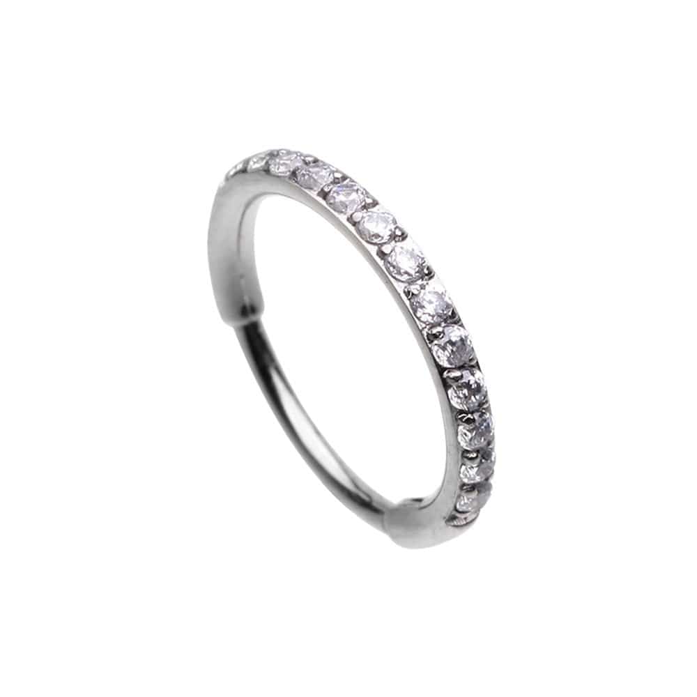 Multi Gem Clicker Nose Hoop - JackzzJewelz