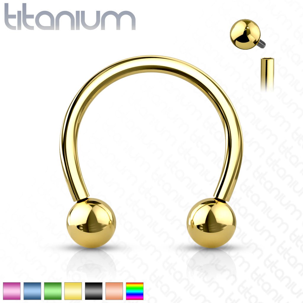 Solid Titanium Septum - JackzzJewelz