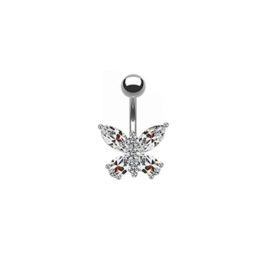 Butterfly Belly Button Ring