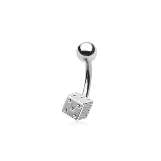 Dice Belly Button Ring