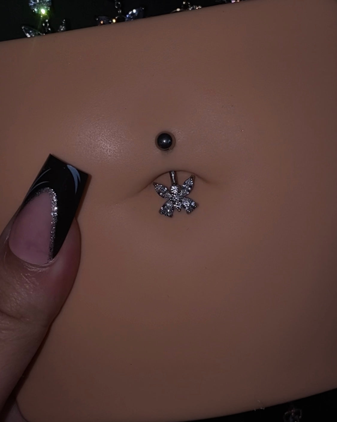 Butterfly Belly Button Ring